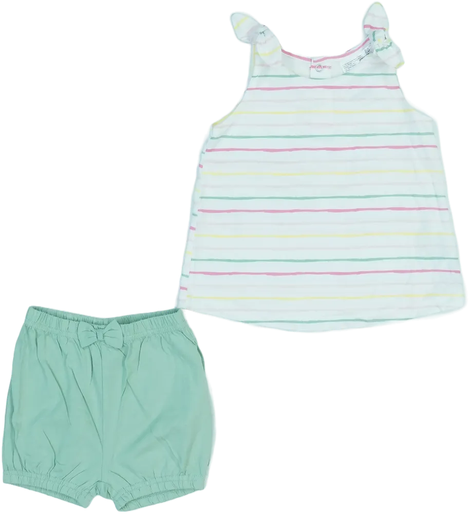 Multicoloured Ergee 2-piece set - Top &amp; Bottom EU 80 / UK 9-12 months / US 12 months