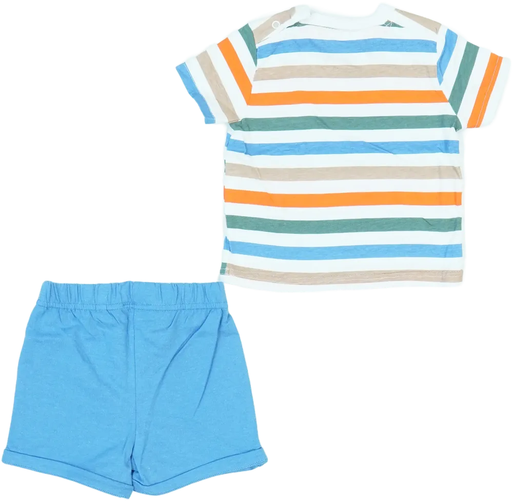 Többszínű Ergee 2 részes szett - Felsőruházat és nadrág EU 80 / UK 9-12 hónap / US 12 hónap