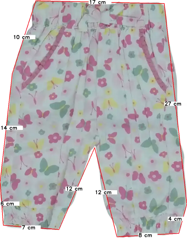 Többszínű Ergee Hosszúnadrág EU 56 / UK Újszülött / US Újszülött