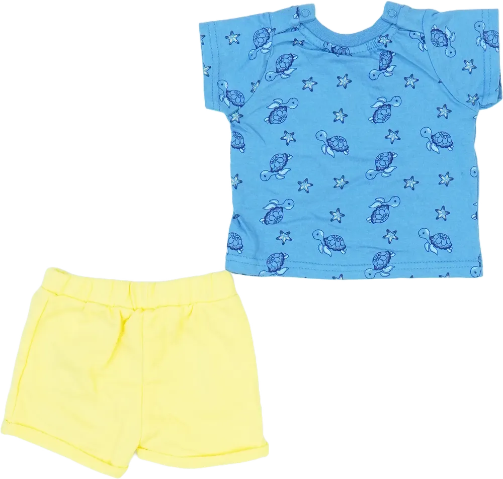 Többszínű Ergee 2 részes szett - Felsőruházat és nadrág EU 56 / UK Újszülött / US Újszülött