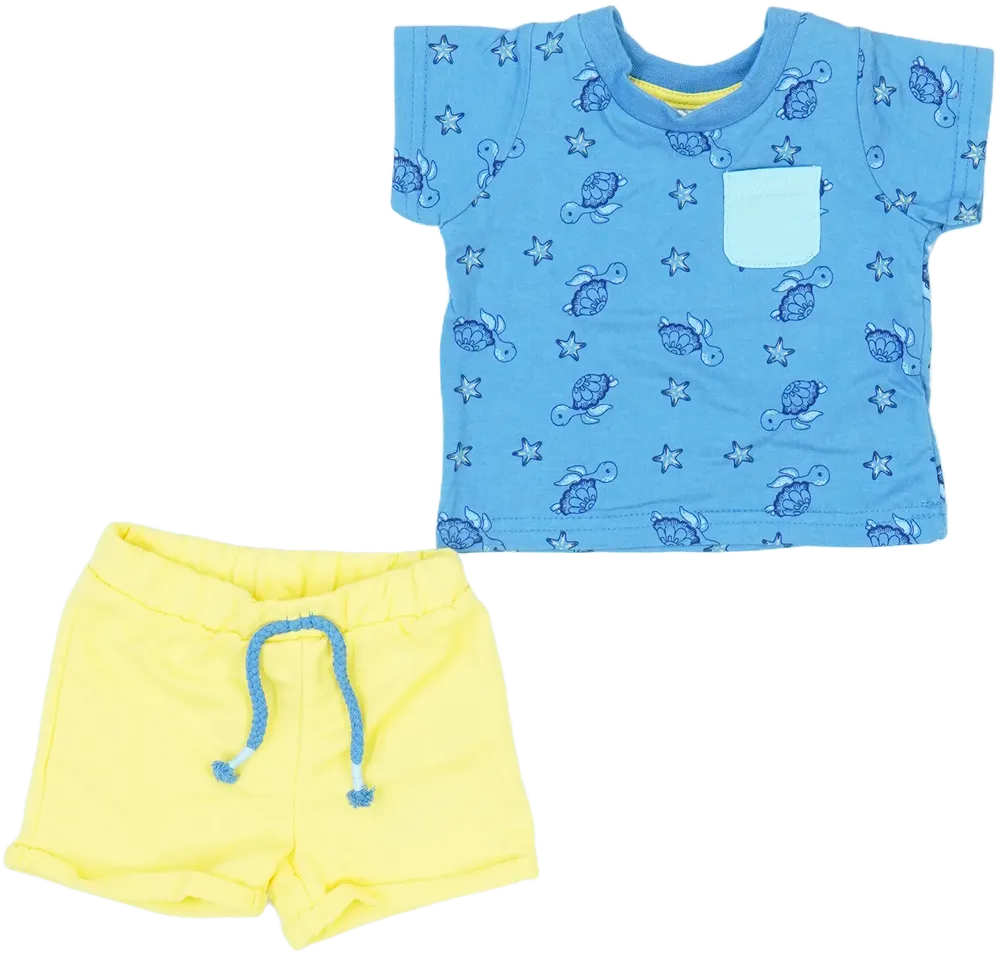 Többszínű Ergee 2 részes szett - Felsőruházat és nadrág EU 56 / UK Újszülött / US Újszülött