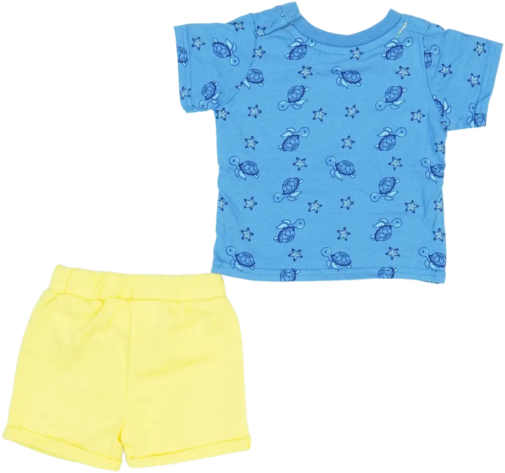 Többszínű Ergee 2 részes szett - Felsőruházat és nadrág EU 62 / UK 0-3 hónap / US 0-3 hónap