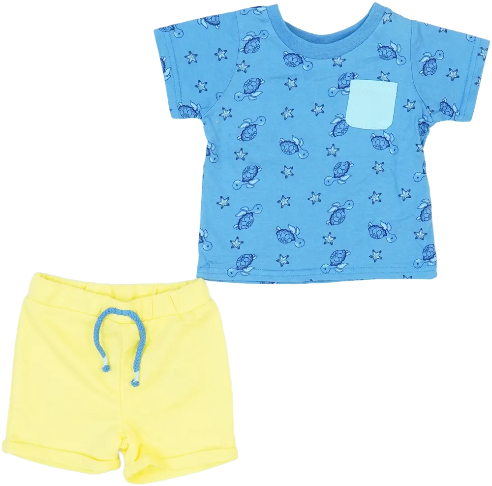 Multicoloured Ergee 2-piece set - Top &amp; Bottom EU 68 / UK 3-6 months / US 3-6 months