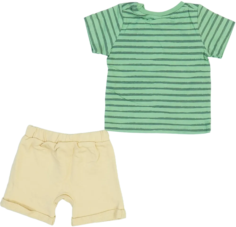 Többszínű Ergee 2 részes szett - Felsőruházat és nadrág EU 68 / UK 3-6 hónap / US 3-6 hónap