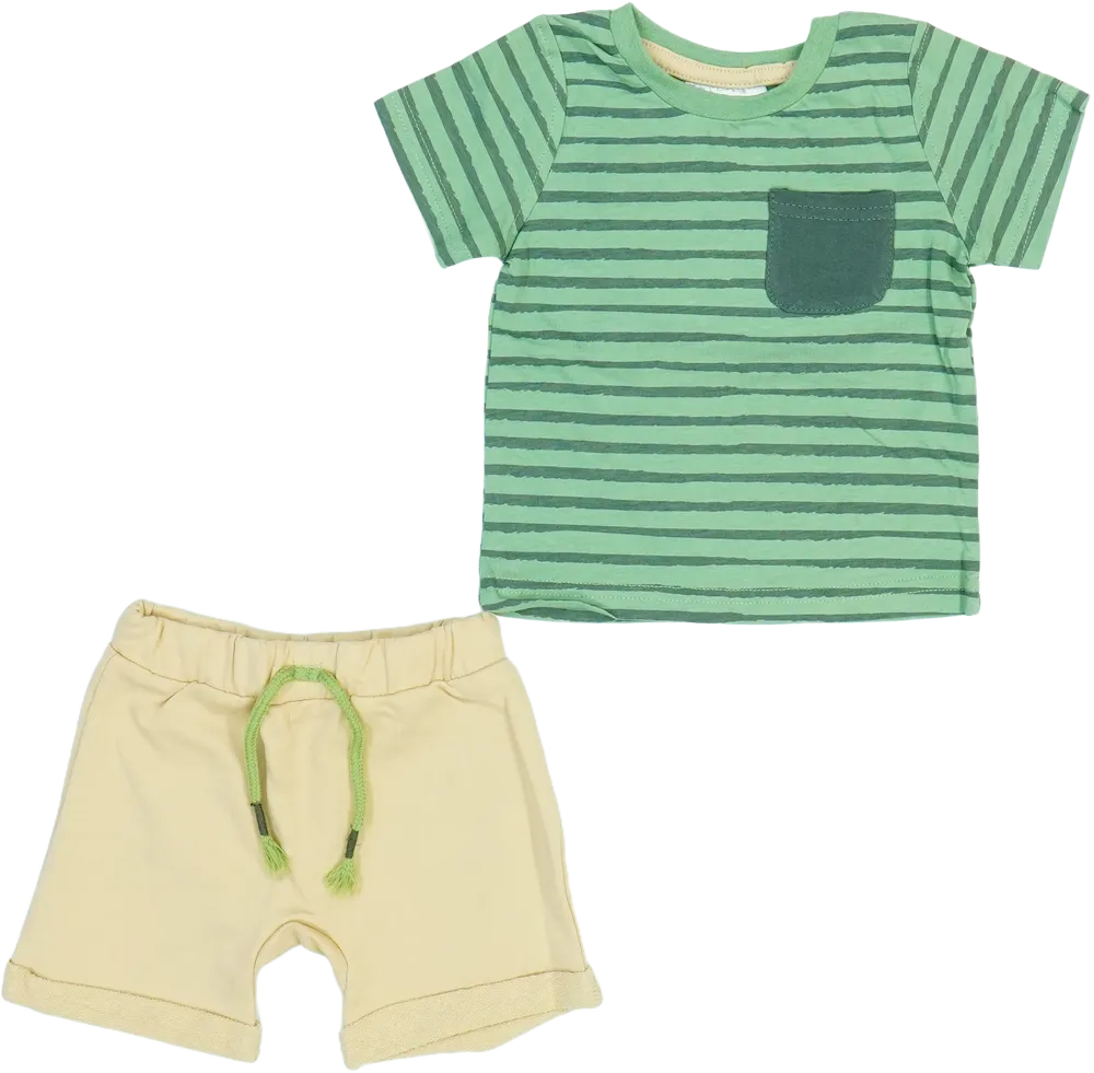 Többszínű Ergee 2 részes szett - Felsőruházat és nadrág EU 68 / UK 3-6 hónap / US 3-6 hónap