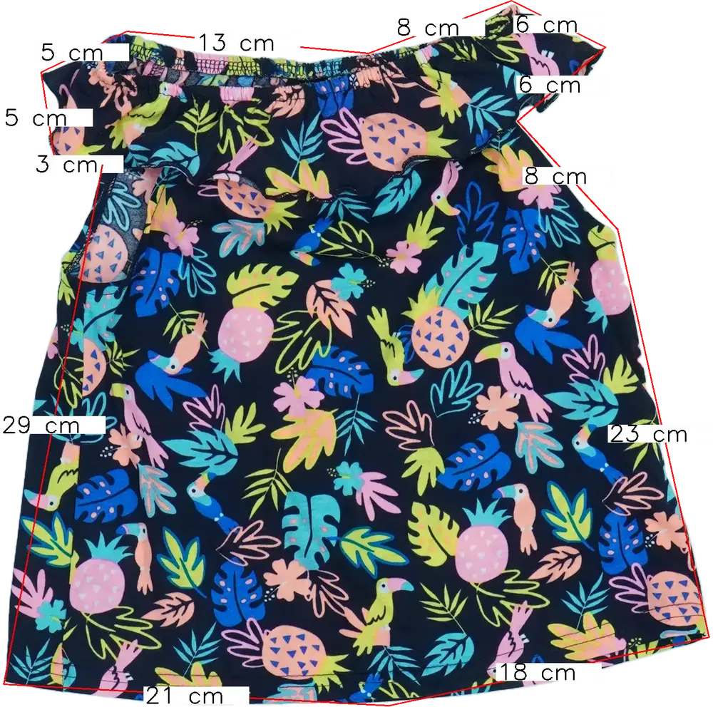 Kék Y.F.K. Blúz EU 104 / UK 4 év / US 4T/XS