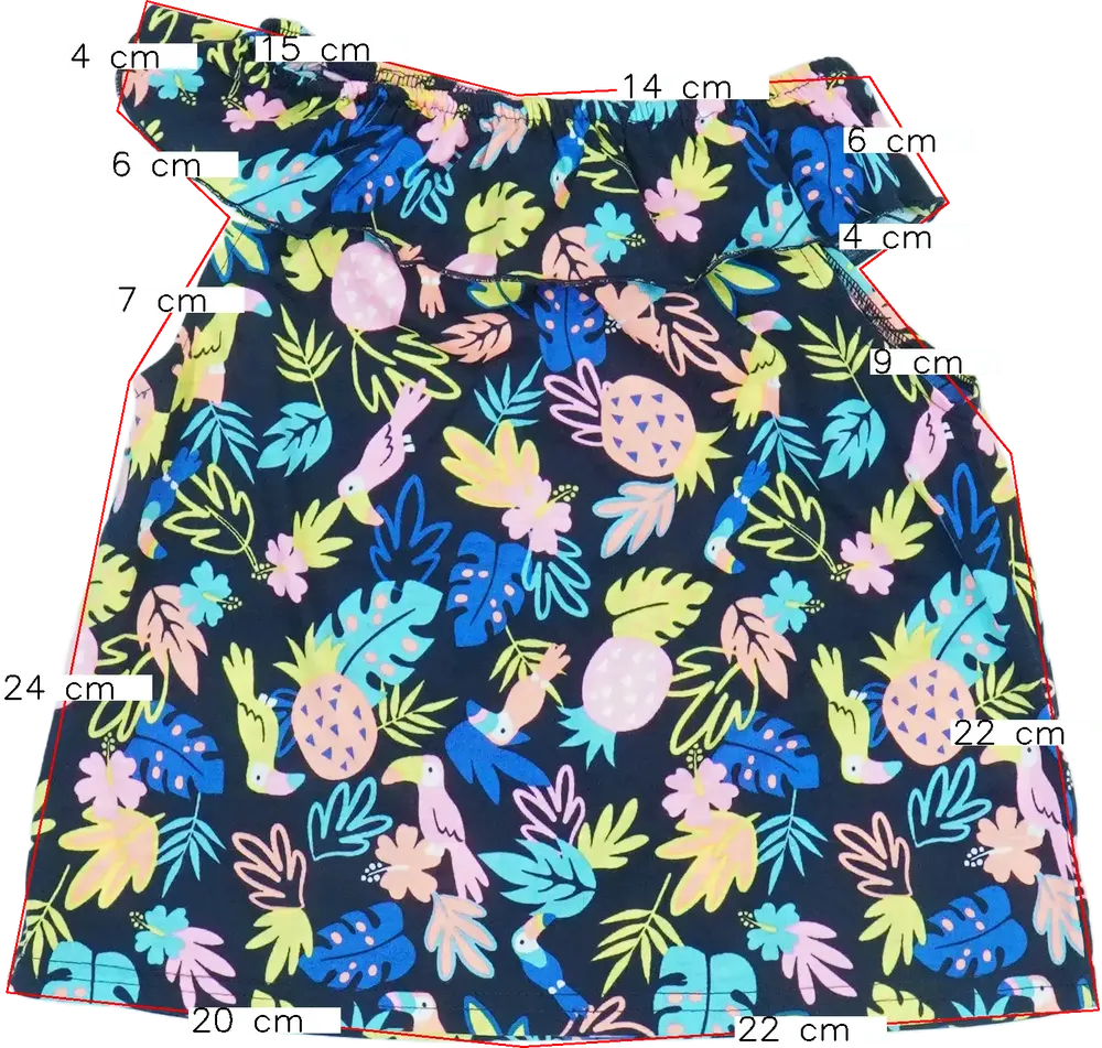 Kék Y.F.K. Blúz EU 110 / UK 5 év / US 5 év/XS