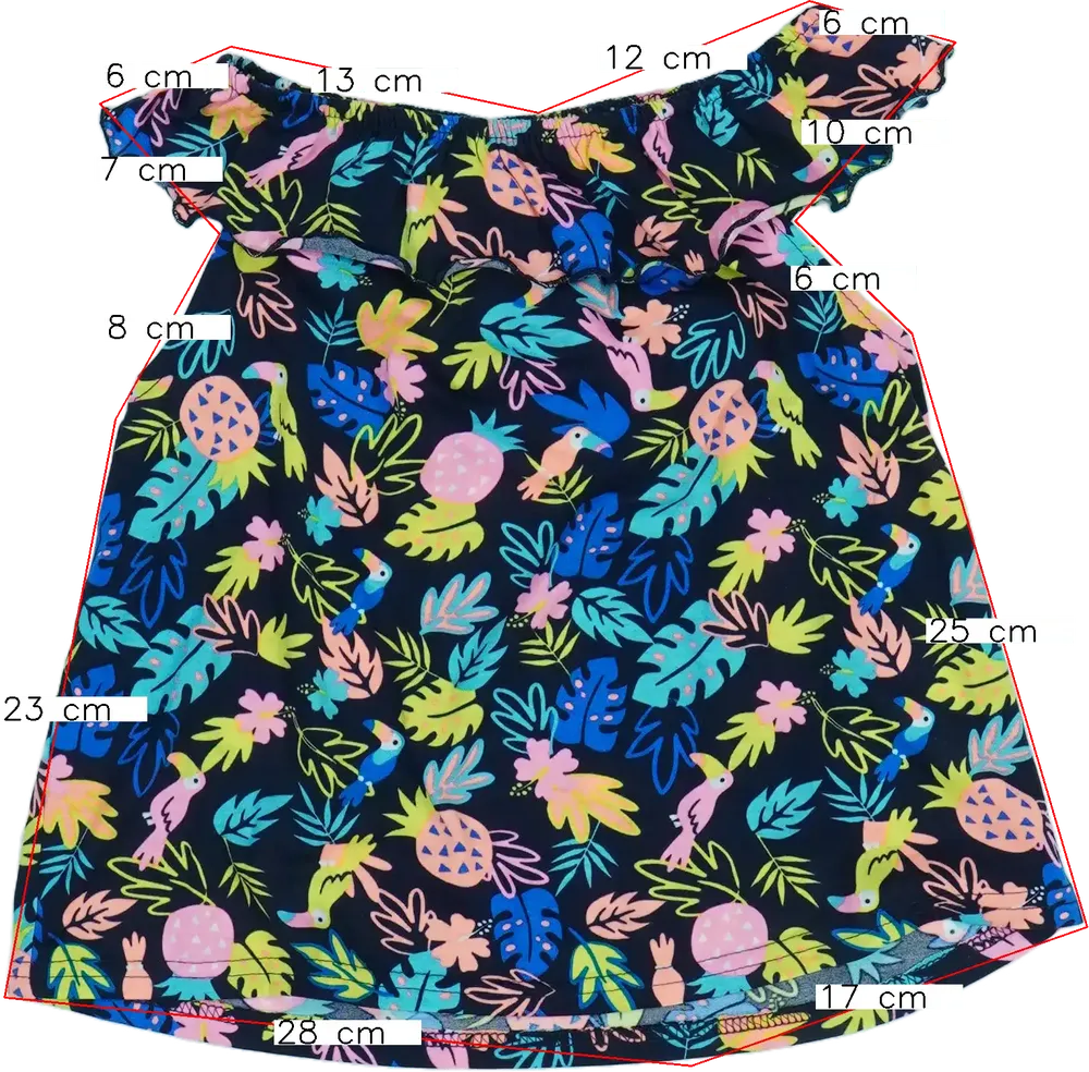 Kék Y.F.K. Blúz EU 122 / UK 7 év / US 7 év/M