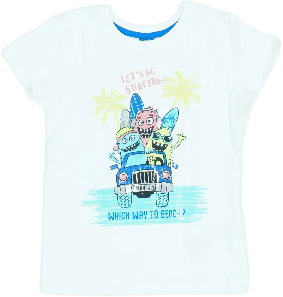 Fehér Kiki&amp;Koko Póló EU 110 / UK 5 év / US 5 év/XS