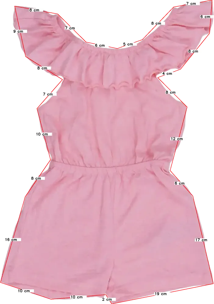 Rózsaszín Kiki&amp;Koko Playsuit / Jumpsuit EU 116 / UK 6 év / US 6 év/S