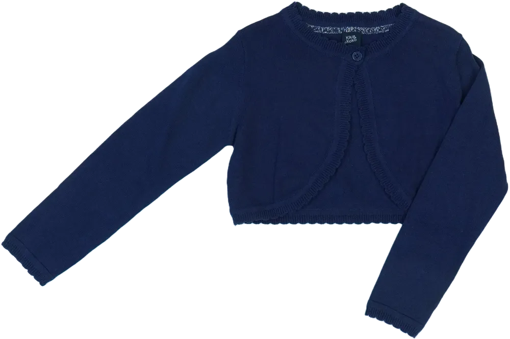 Kék Kiki&amp;Koko Bolero EU 122 / UK 7 év / US 7 év/M