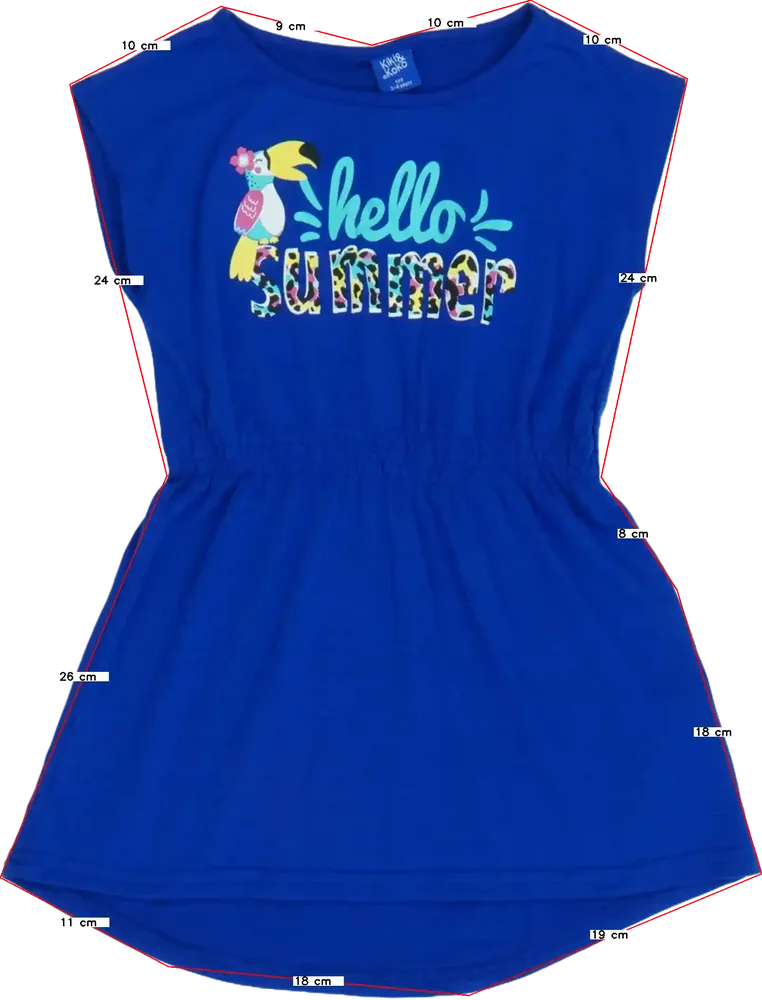 Kék Kiki&amp;Koko Ruha EU 104 / UK 4 év / US 4T/XS