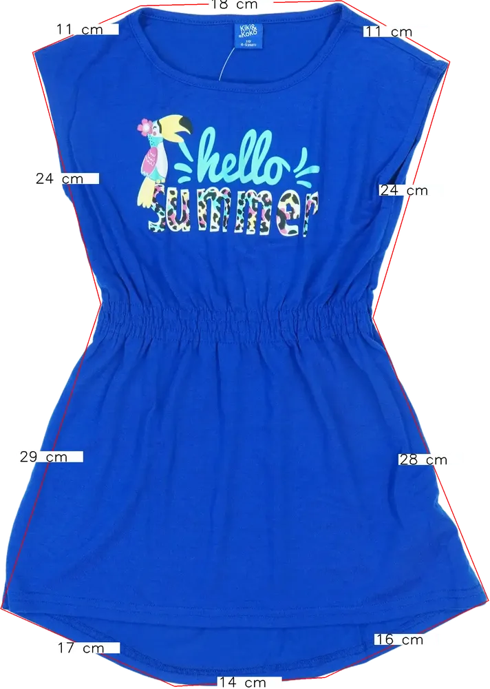 Kék Kiki&amp;Koko Ruha EU 110 / UK 5 év / US 5 év/XS
