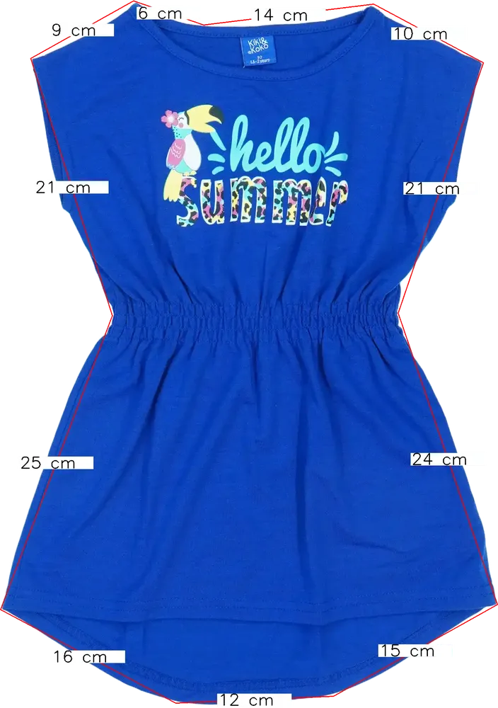 Kék Kiki&amp;Koko Ruha EU 92 / UK 2 év / US 2T