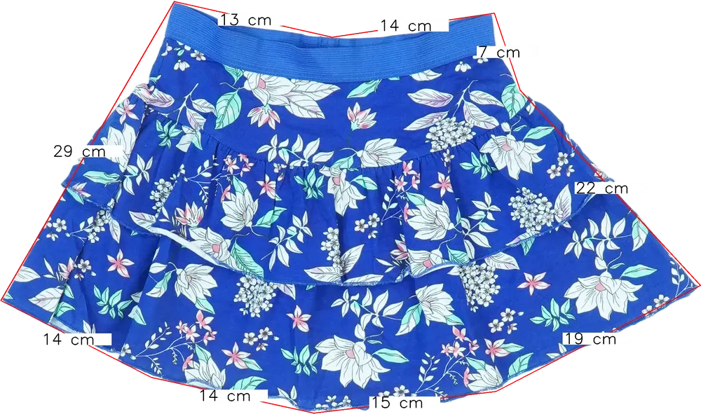 Kék Kiki&amp;Koko Szoknya EU 122 / UK 7 év / US 7 év/M