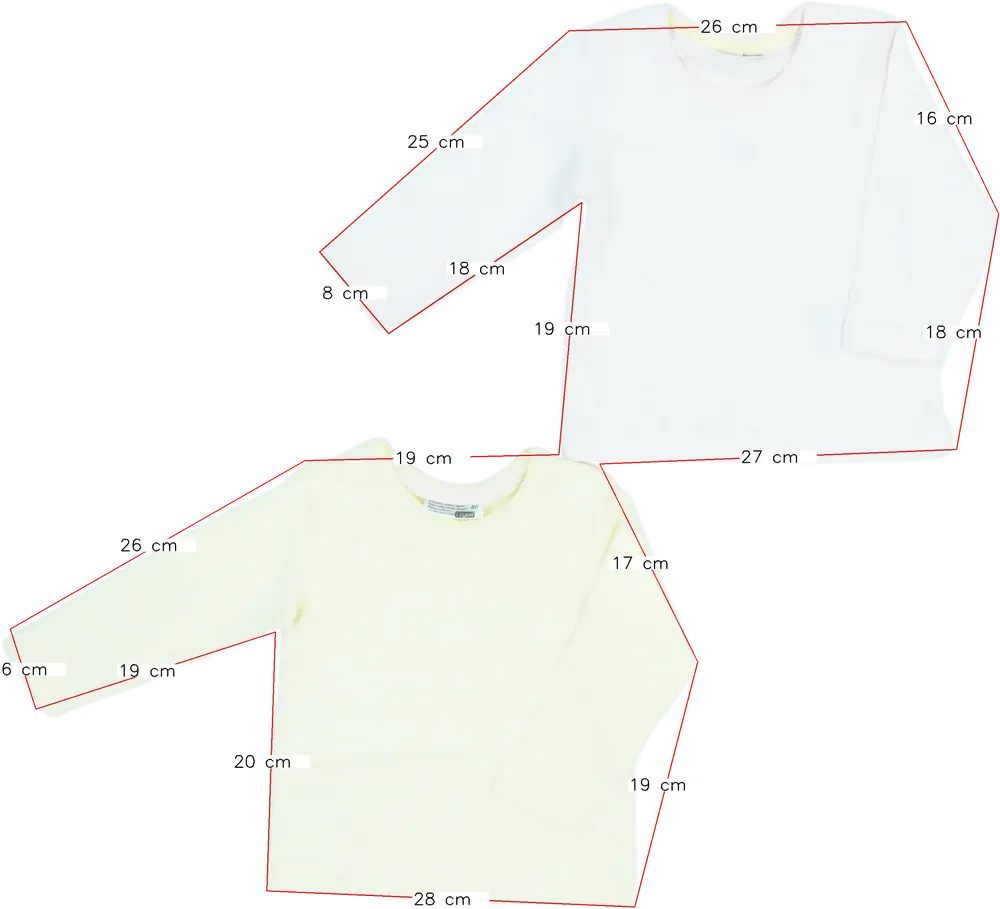 Multicoloured Ergee 2-piece set - Top EU 80 / UK 9-12 months / US 12 months