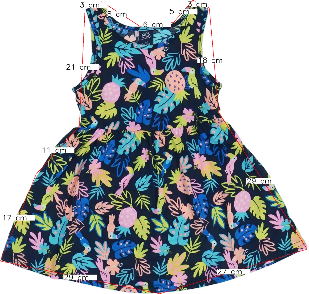 Kék Kiki&amp;Koko Ruha EU 104 / UK 4 év / US 4T/XS