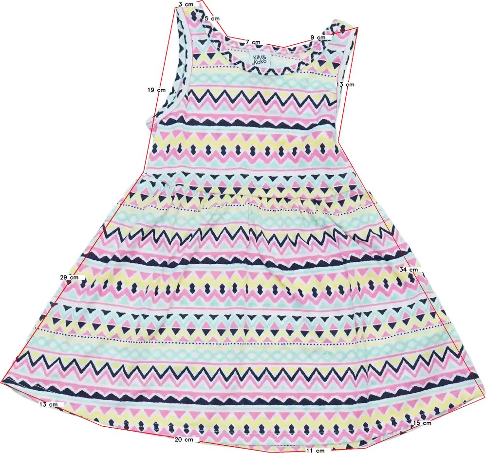 Fehér Kiki&amp;Koko Ruha EU 104 / UK 4 év / US 4T/XS