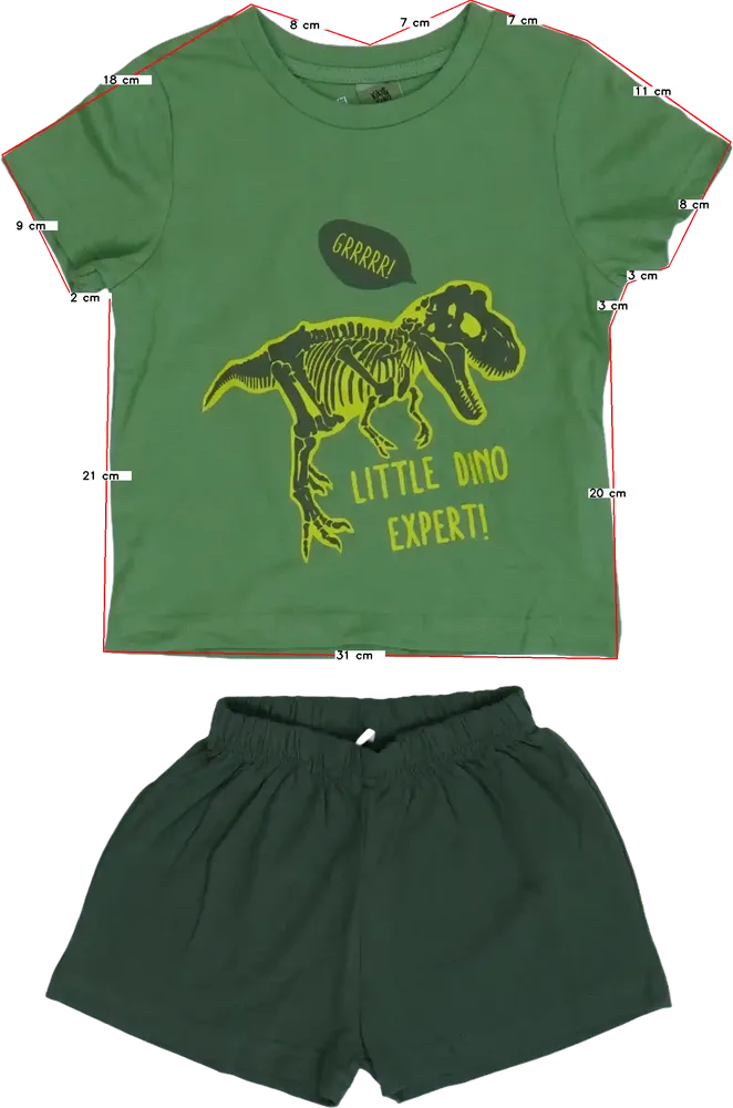 Green Kiki&amp;Koko 2-piece set - Top &amp; Bottom EU 92 / UK 2 years / US 2T