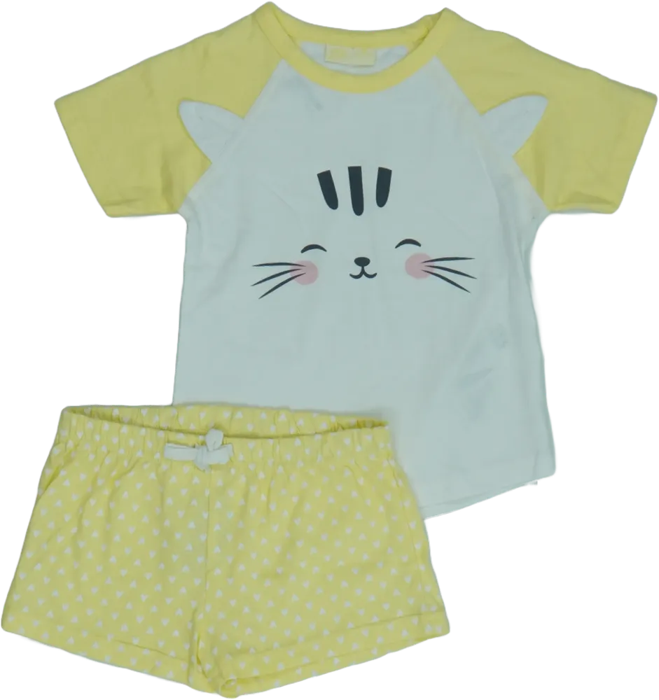 Sárga Kiki&amp;Koko 2 részes szett - Felsőruházat és nadrág EU 92 / UK 2 év / US 2T