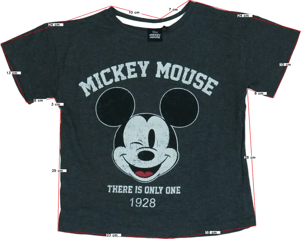 Szürke Disney Póló EU 158 / UK 13 év / US 14 év/XL