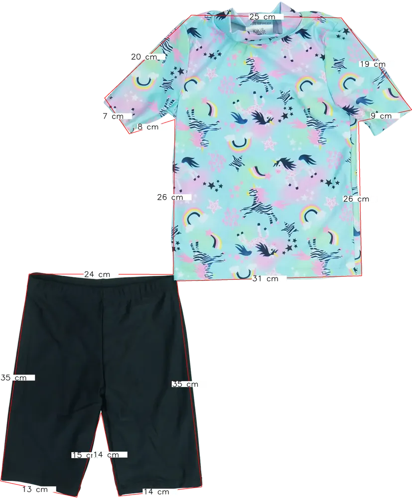 Többszínű Kiki&amp;Koko Napvédő ruházat EU 128 / UK 8 év / US 8 év/M