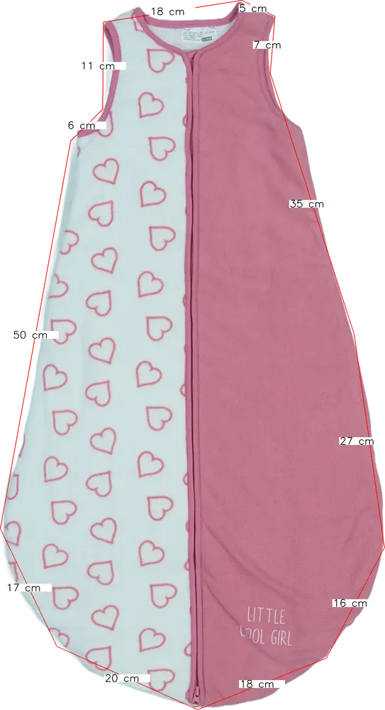 Rózsaszín Ergee Hálózsák EU 80 / UK 9-12 hónap / US 12 hónap