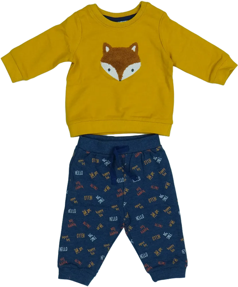 Multicoloured Ergee 2-piece set - Top &amp; Bottom EU 68 / UK 3-6 months / US 3-6 months