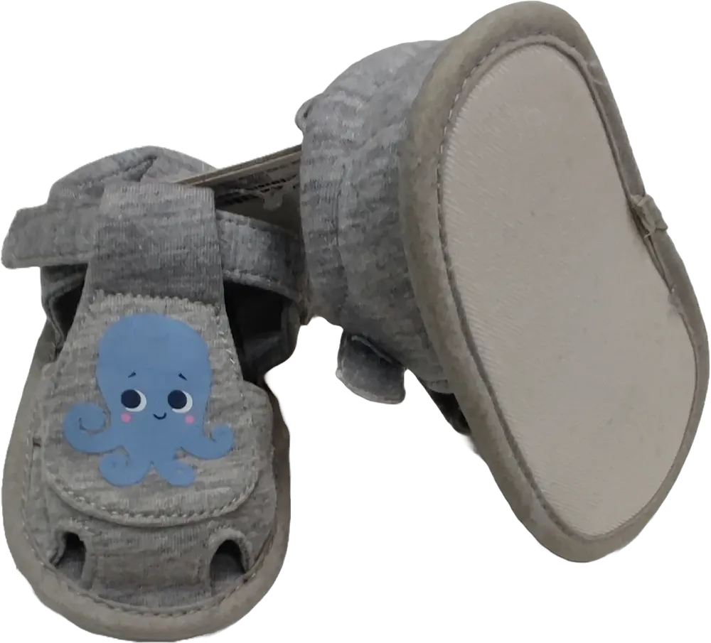 Szürke Baby Kocsicipő EU 68 / UK 3-6 hónap / US 3-6 hónap