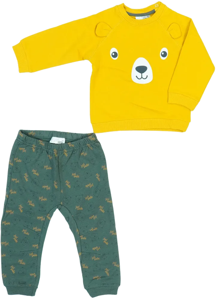 Yellow Ergee 2-piece set - Top &amp; Bottom EU 86 / UK 12-18 months / US 18 months