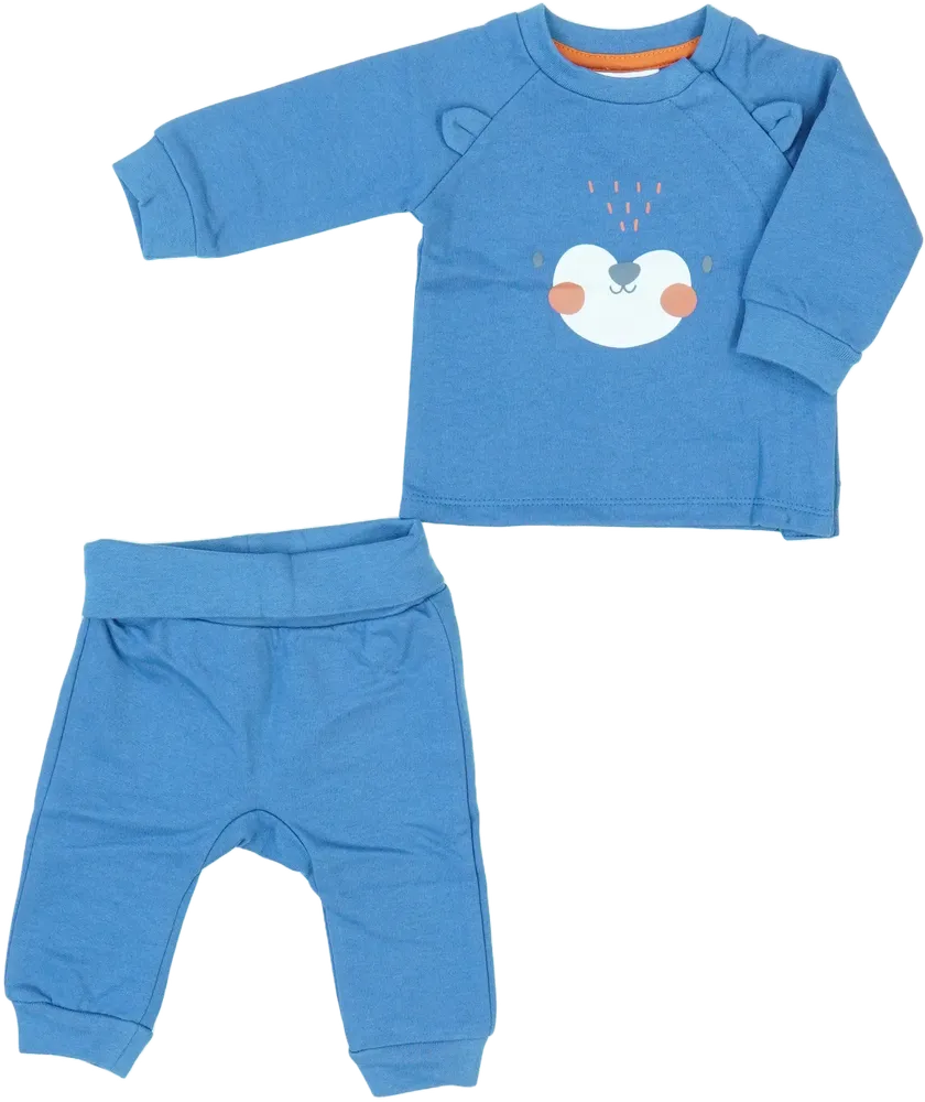 Blue Ergee 2-piece set - Top &amp; Bottom EU 50 / UK Newborn / US Newborn