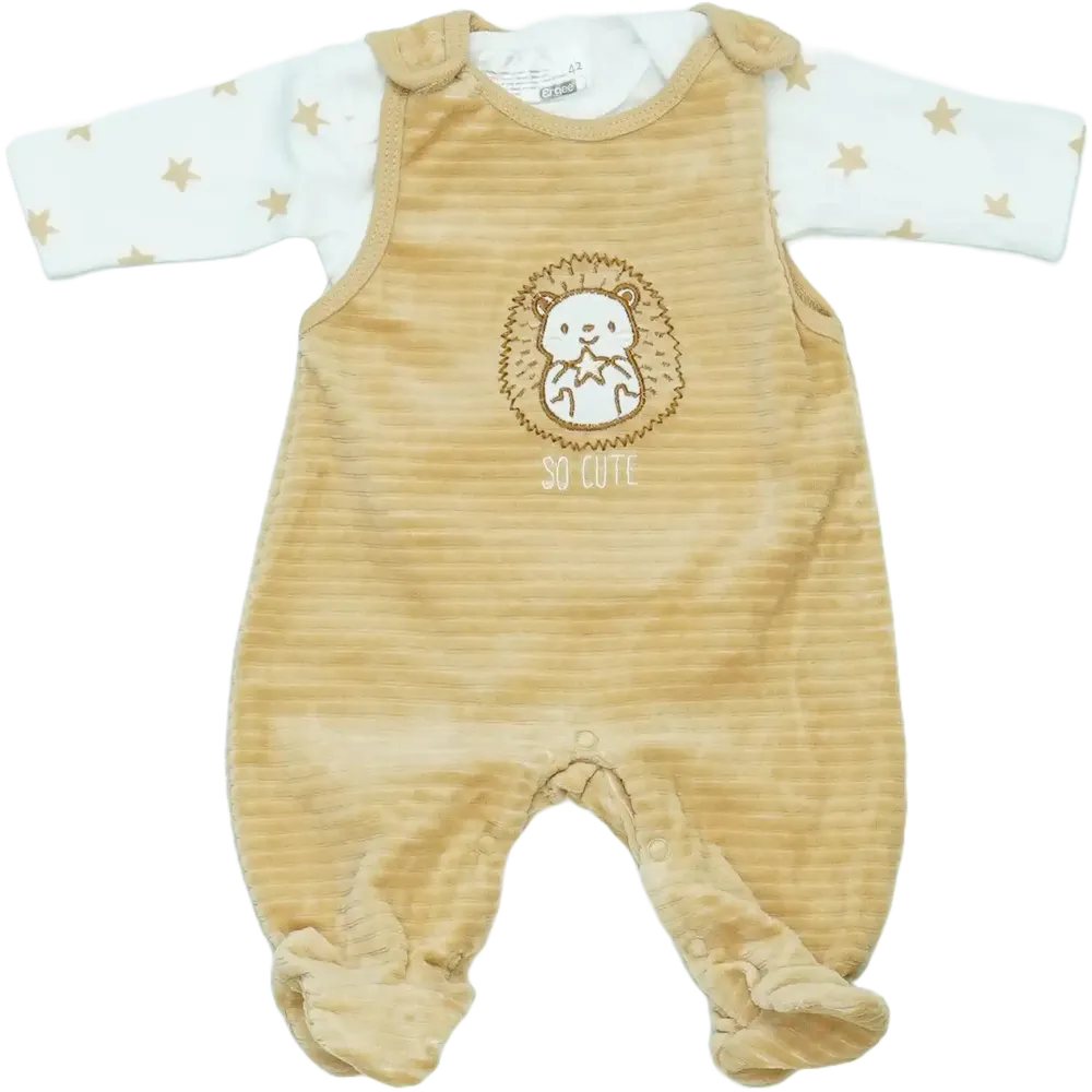 Brown Ergee 2-piece set - Top &amp; Bottom EU 42 / UK Preemie / US Preemie