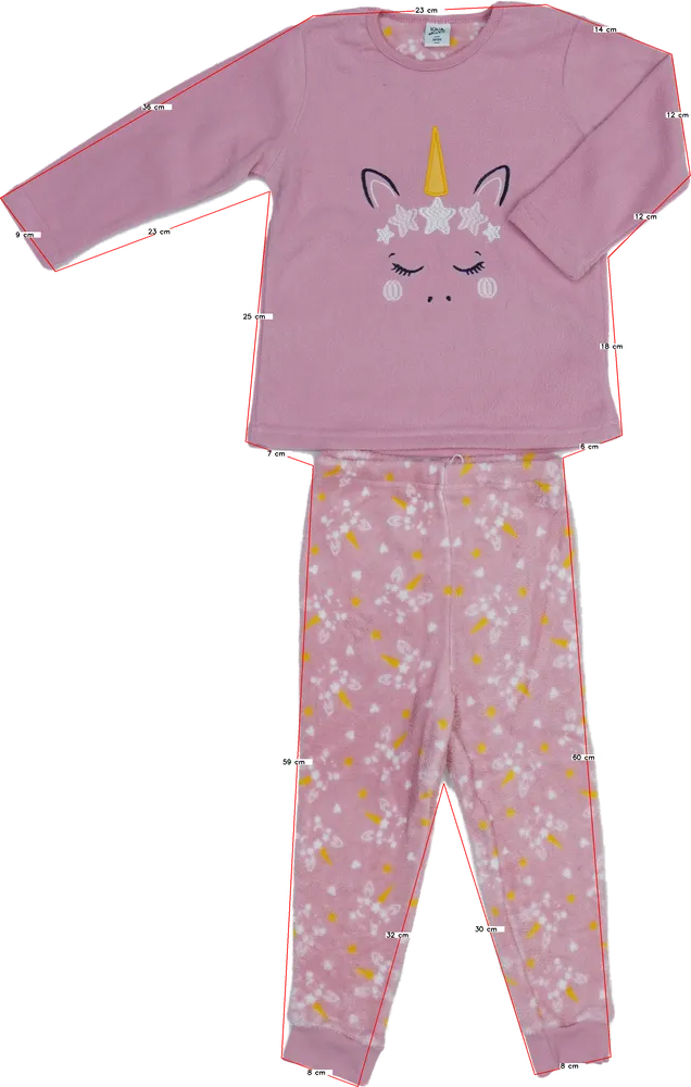 Rózsaszín Kiki&amp;Koko Pizsama EU 104 / UK 4 év / US 4T/XS