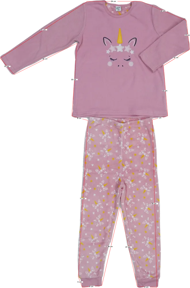 Rózsaszín Kiki&amp;Koko Pizsama EU 128 / UK 8 év / US 8 év/M