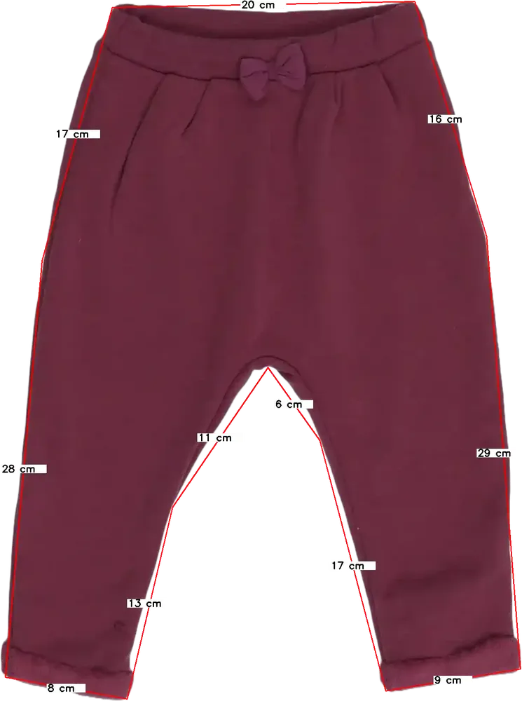 Rózsaszín Ergee Melegítőnadrág EU 74 / UK 6-9 hónap / US 6-9 hónap