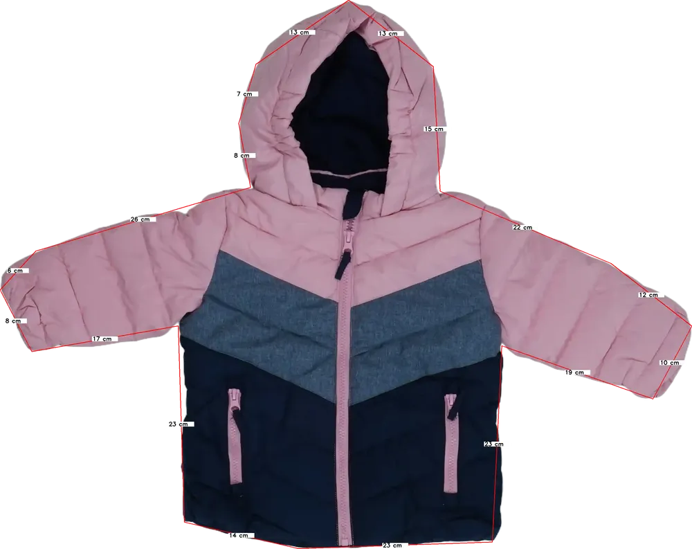 Többszínű Kiki&amp;Koko Télikabát EU 104 / UK 4 év / US 4T/XS