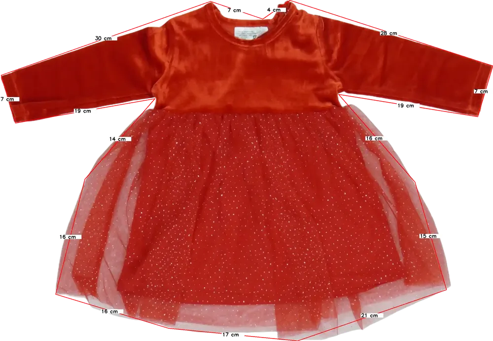 Piros Ergee Ruha EU 68 / UK 3-6 hónap / US 3-6 hónap