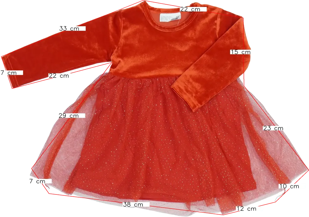 Piros Ergee Ruha EU 80 / UK 9-12 hónap / US 12 hónap