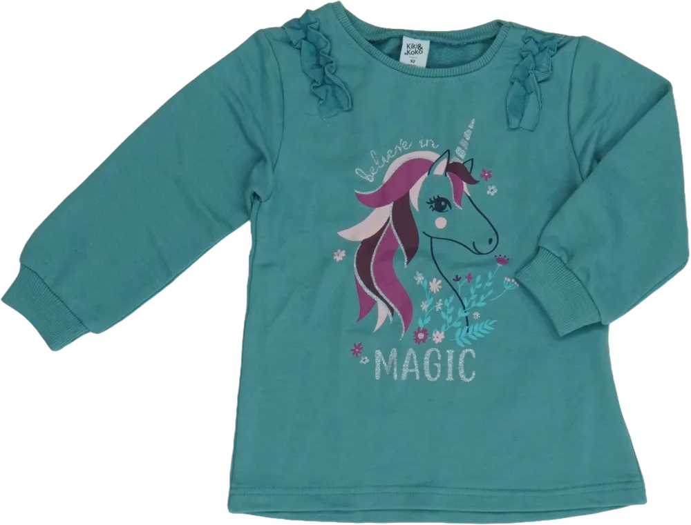 Zöld Kiki&amp;Koko Pulóver EU 92 / UK 2 év / US 2T