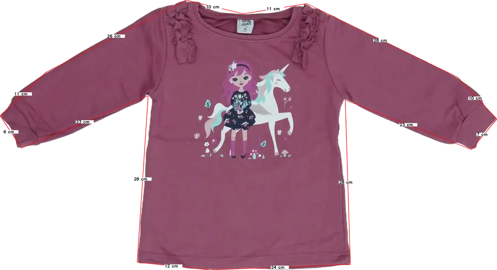 Rózsaszín Kiki&amp;Koko Pulóver EU 116 / UK 6 év / US 6 év/S