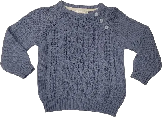 Kék Ergee Kötött pulcsi EU 86 / UK 12-18 hónap / US 18 hónap