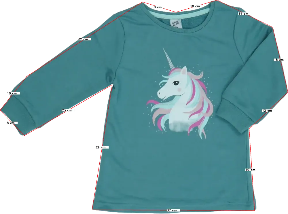 Kék Kiki&amp;Koko Pulóver EU 122 / UK 7 év / US 7 év/M