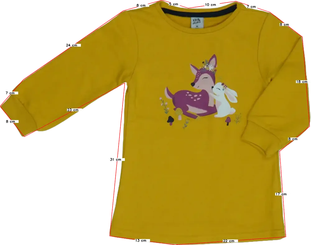 Sárga Kiki&amp;Koko Pulóver EU 98 / UK 3 év / US 3T