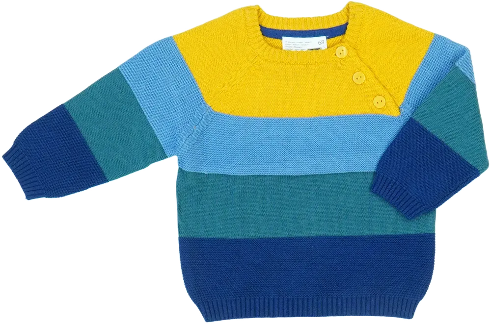 Többszínű Ergee Kötött pulcsi EU 68 / UK 3-6 hónap / US 3-6 hónap