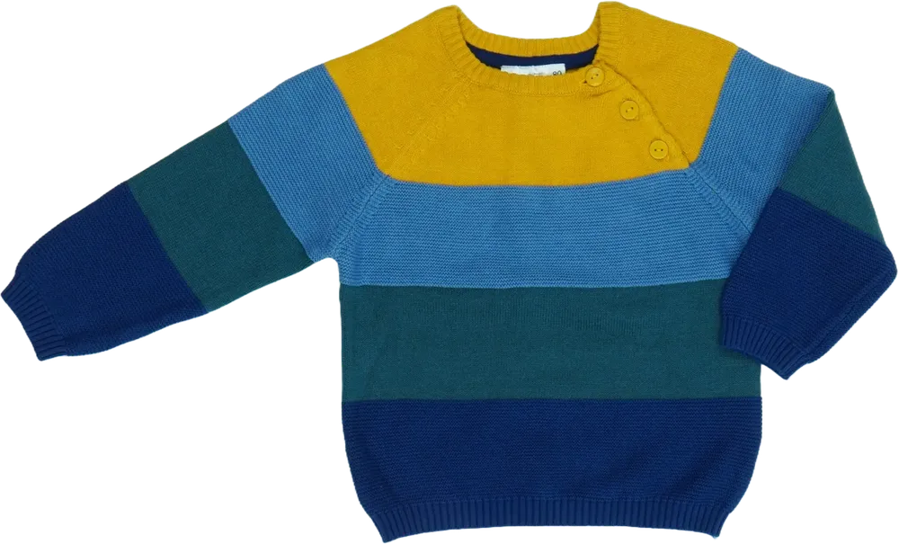 Többszínű Ergee Kötött pulcsi EU 74 / UK 6-9 hónap / US 6-9 hónap