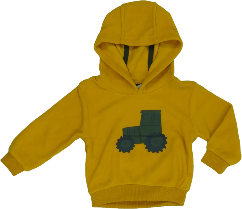 Sárga Ergee Kapucnis pulóver EU 86 / UK 12-18 hónap / US 18 hónap