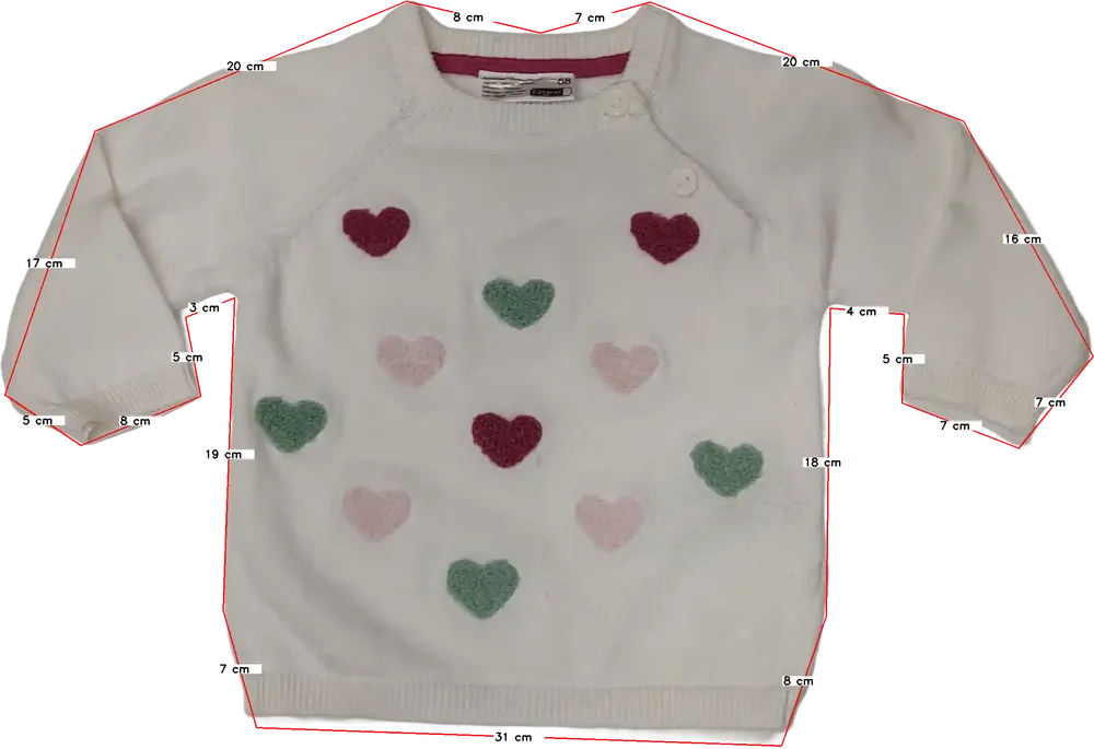 Barna Ergee Kötött pulcsi EU 68 / UK 3-6 hónap / US 3-6 hónap