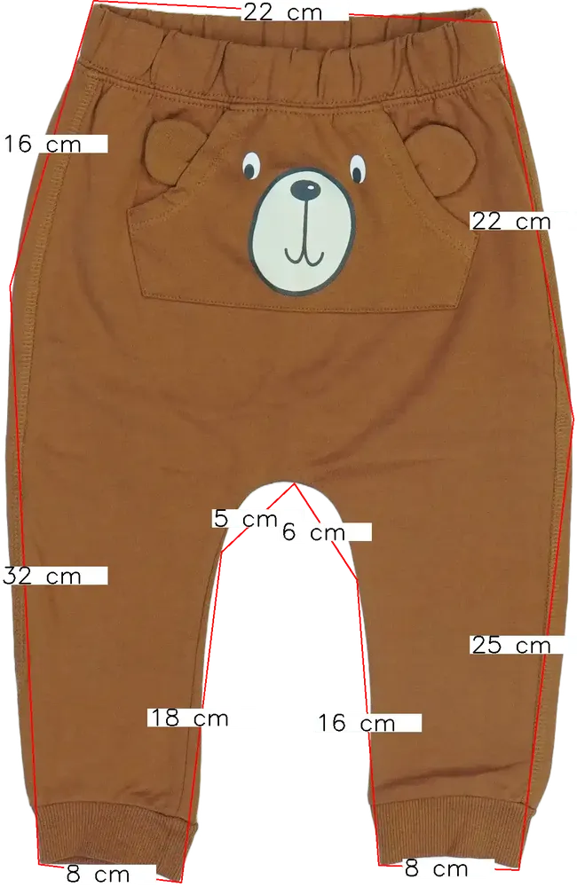 Barna Ergee Melegítőnadrág EU 80 / UK 9-12 hónap / US 12 hónap