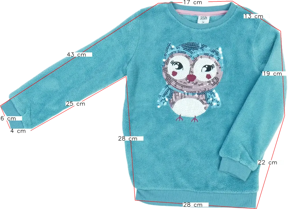 Kék Kiki&amp;Koko Pulóver EU 110 / UK 5 év / US 5 év/XS