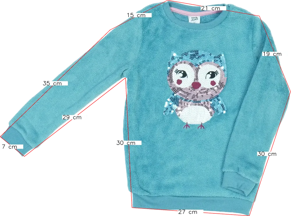 Kék Kiki&amp;Koko Pulóver EU 116 / UK 6 év / US 6 év/S